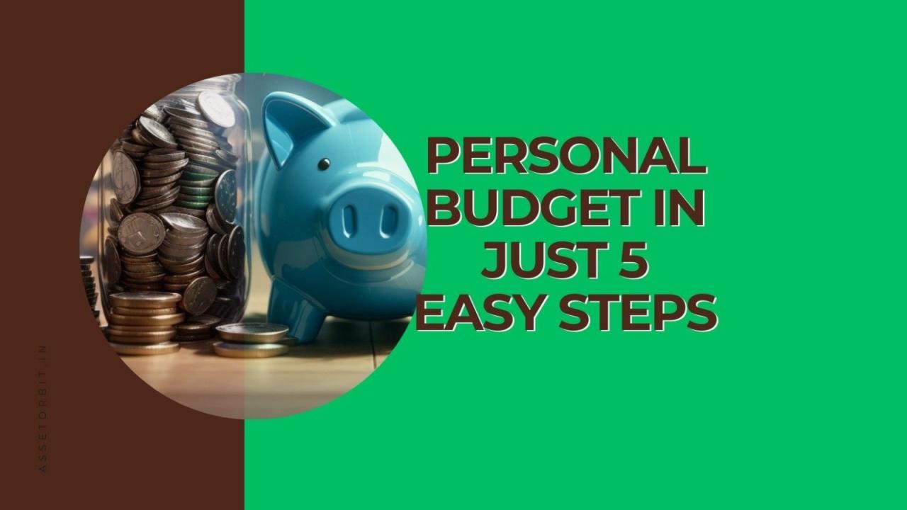 How To Create A Personal Budget Plan