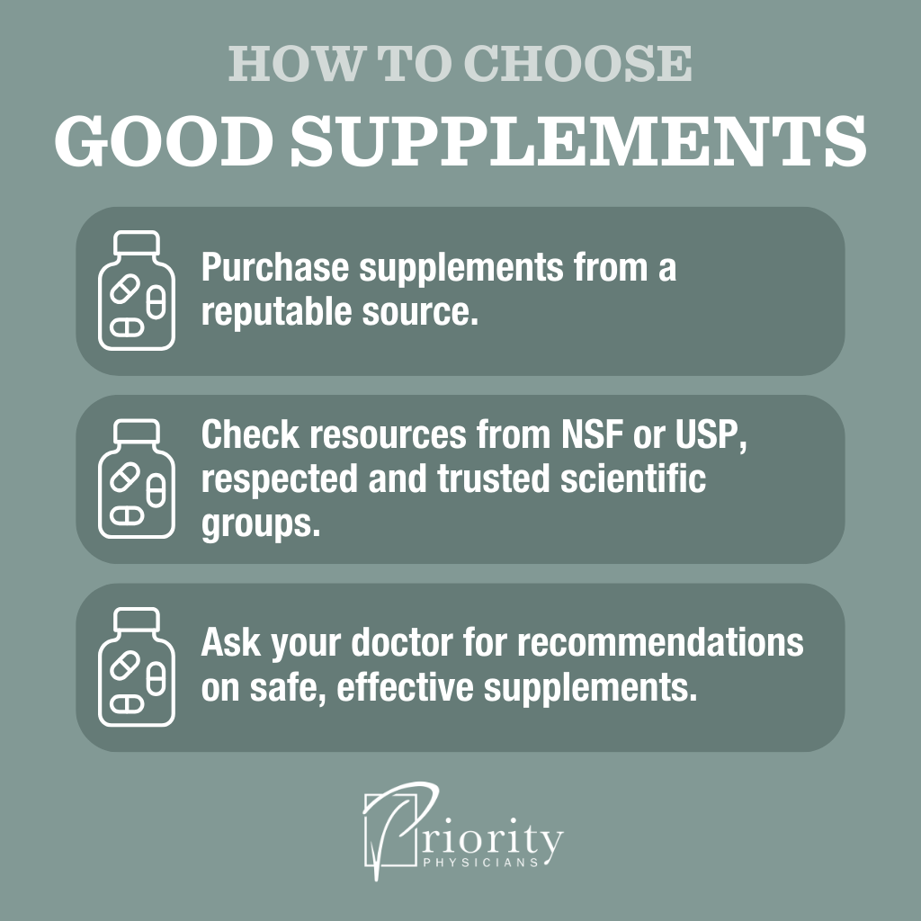 How To Choose The Right Supplements For Your Health Needs