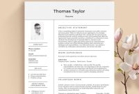 NEW GRADUATE Resume Template Clean, Modern, and Easy to Customize Start ... How To Write An Effective Resume For New Graduates
